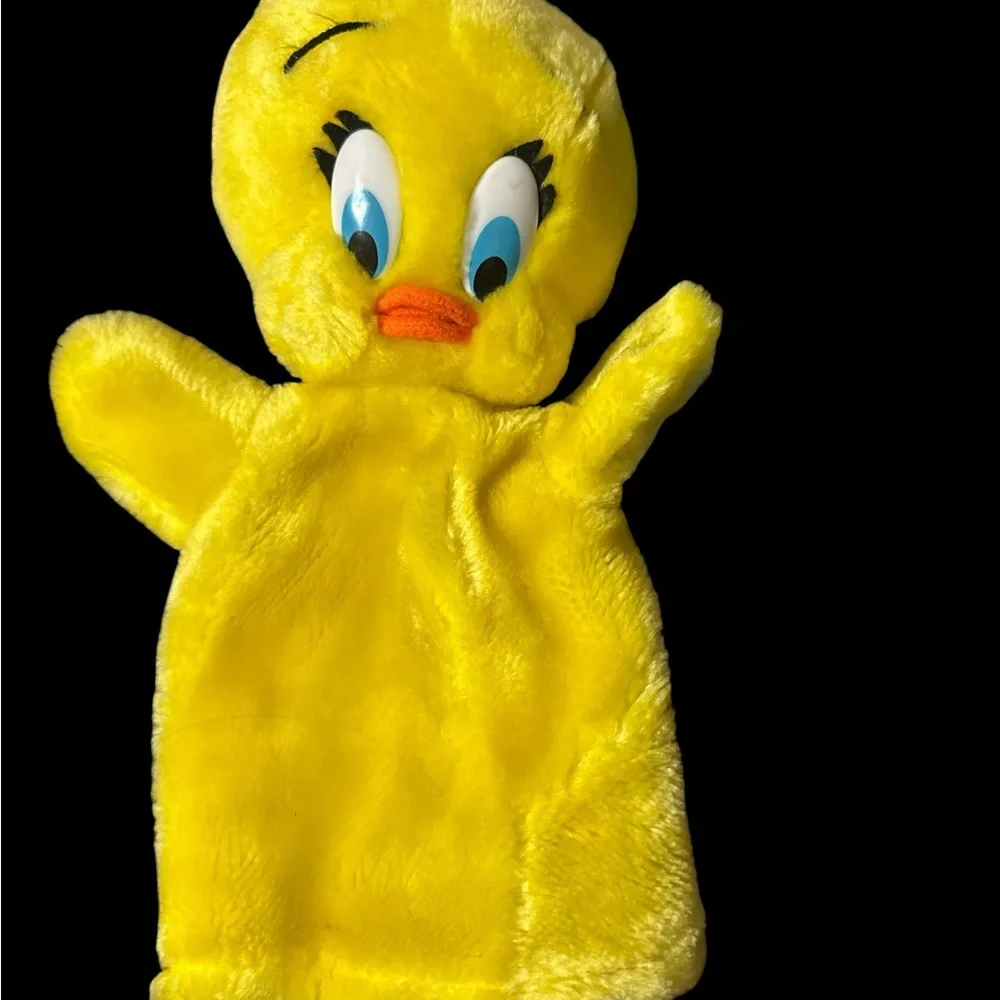 Antique Warner Bros “ Tweety” Looney Tunes Hand/Glove Puppet, 1980
